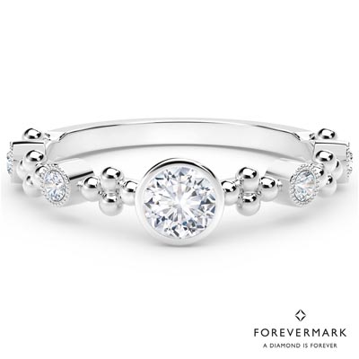 Forevermark Tribute Collection Diamond Ring in 18kt White Gold (1/3ct tw)