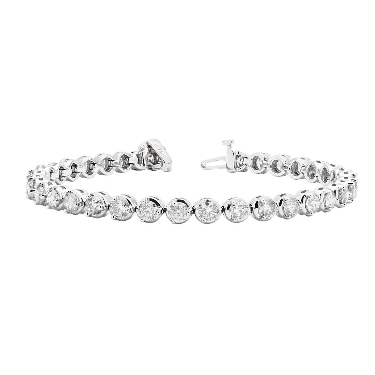 Yellow Male 14k white gold with white diamond Bracelets, Party at Rs  184500/piece in Surat