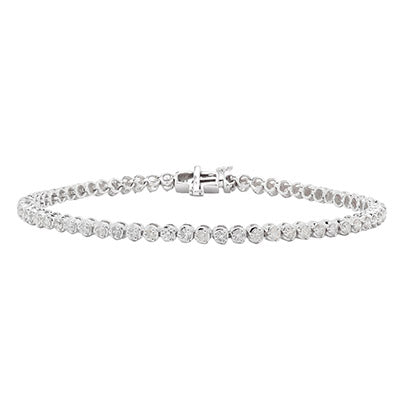 Diamond Tennis Bracelet in 14kt White Gold (2ct tw)