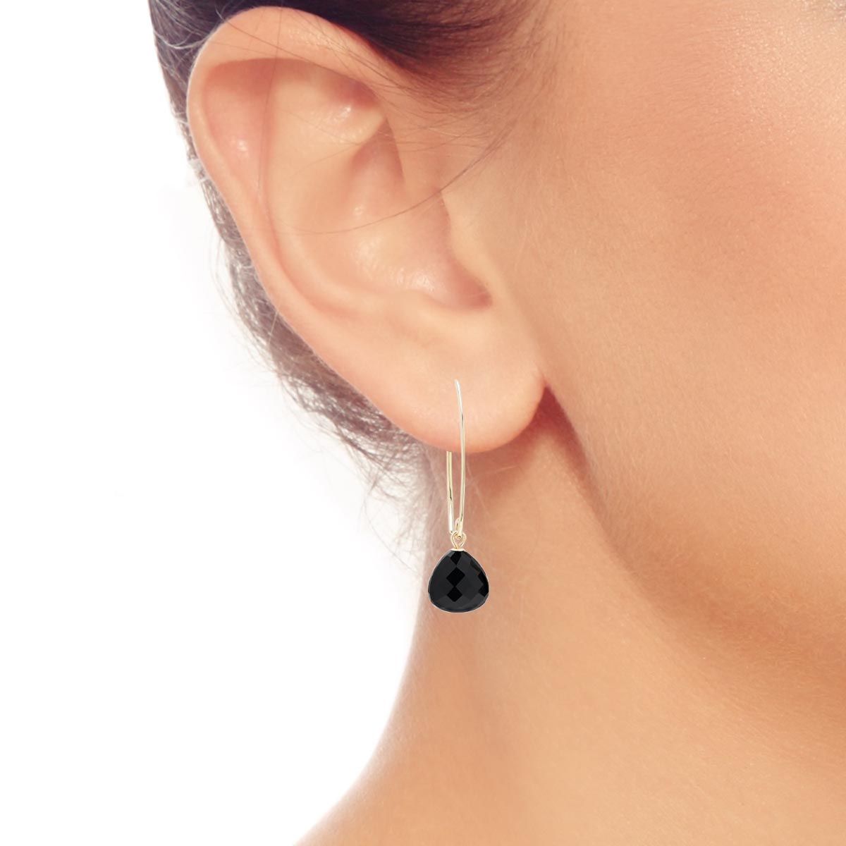 Simple Black Studs, Matte Black Earrings - Etsy