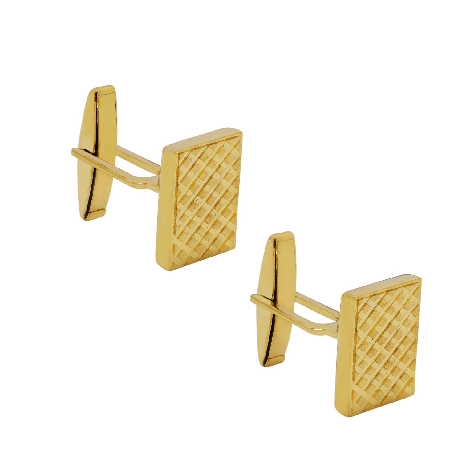 Estate Designed Cufflinks in 18kt Yellow Gold