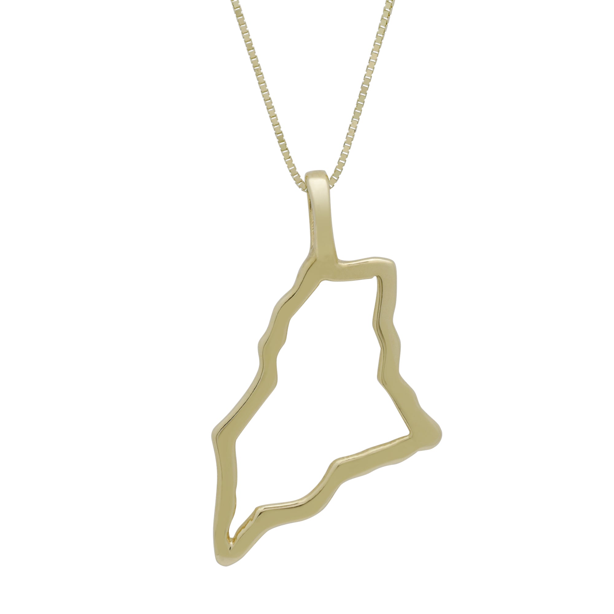 Maine Necklace in 14kt Yellow Gold
