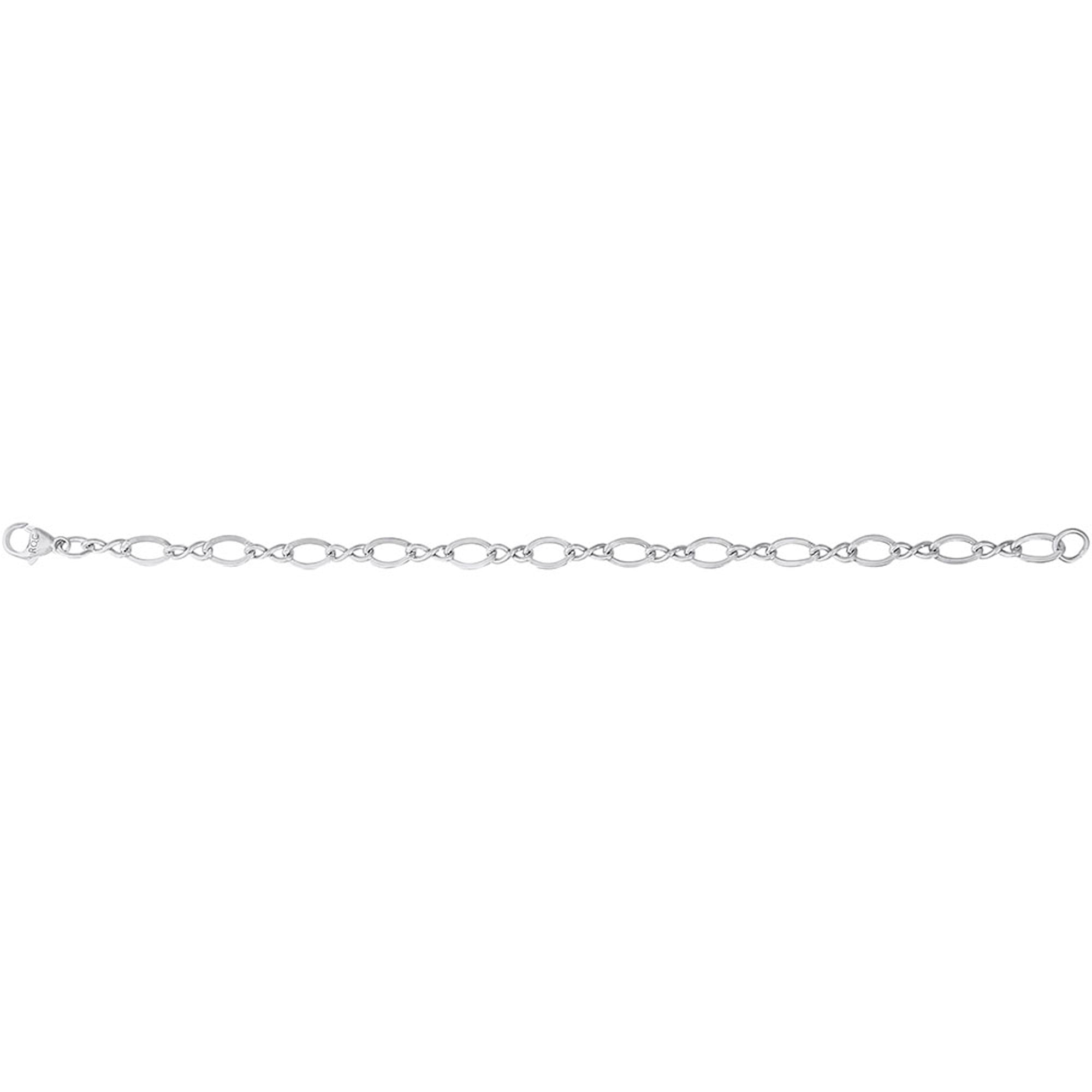 Rembrandt Charm Bracelet in Sterling Silver (8 inches)