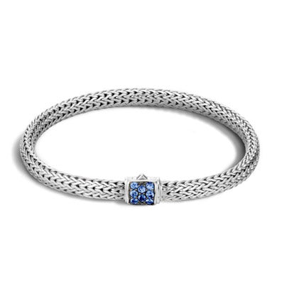 John Hardy Icon Collection Classic Sapphire Bracelet in Sterling Silver