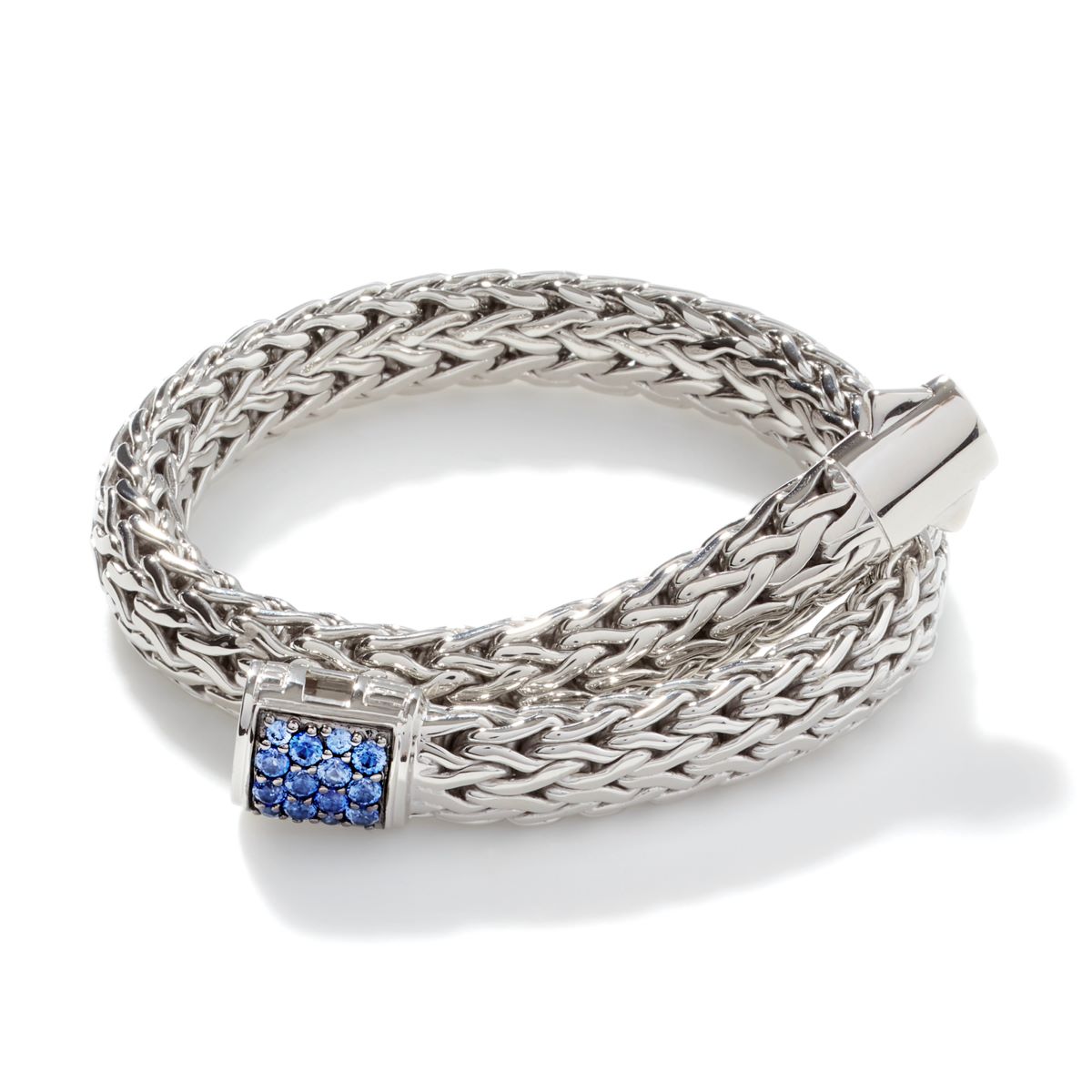 John Hardy Icon Collection Classic Sapphire Bracelet in Sterling Silver