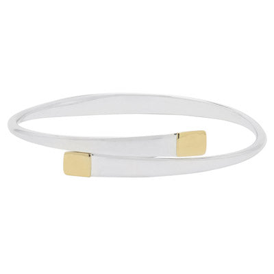 E.L. Designs Hope Bracelet in Sterling Silver and 14kt Yellow Gold