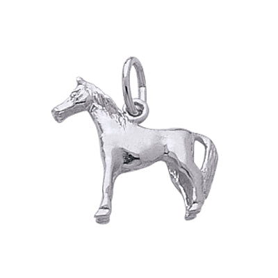 Rembrandt Horse Charm in Sterling Silver