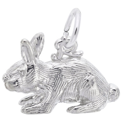 Rembrandt Rabbit Charm in Sterling Silver