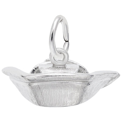 Rembrandt Nurse Cap Charm in Sterling Silver
