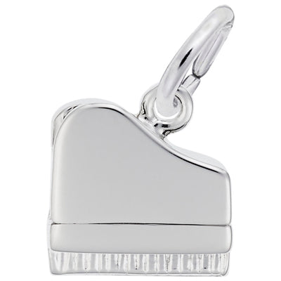 Rembrandt Piano Charm in Sterling Silver