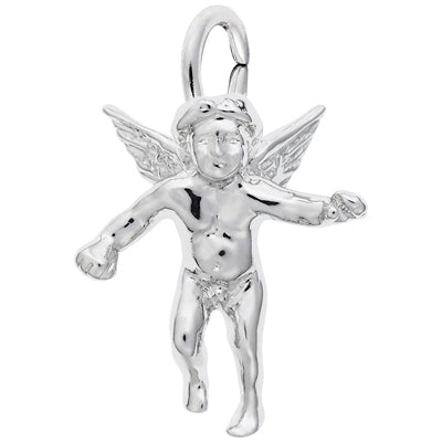 Renbrandt Angel Charm in Sterling Silver