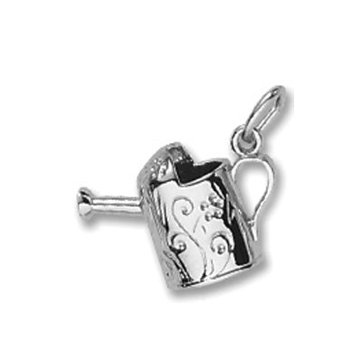 Rembrandt Watering Can Charm in Sterling Silver
