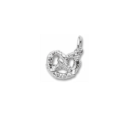 Rembrandt Pretzel Charm in Sterling Silver