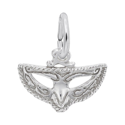 Rembrandt Mardi Gras Mask in Sterling Silver