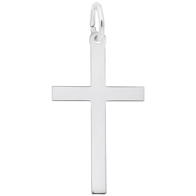 Rembrandt Cross Charm in Sterling Silver