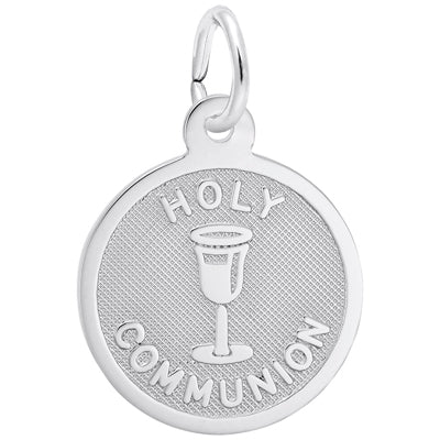 Rembrandt Holy Communion Charm in Sterling Silver