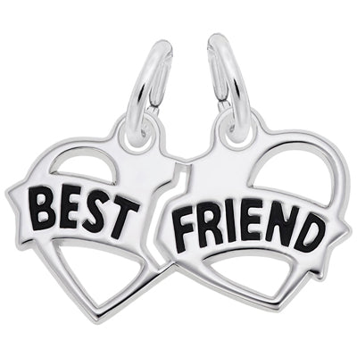 Rembrandt Best Friends Charm in Sterling Silver