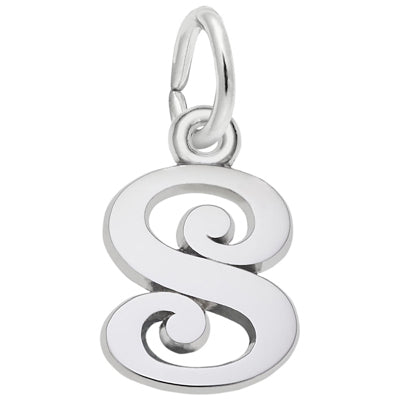 Rembrandt Rembrandt "S" Initial Charm in Sterling Silver