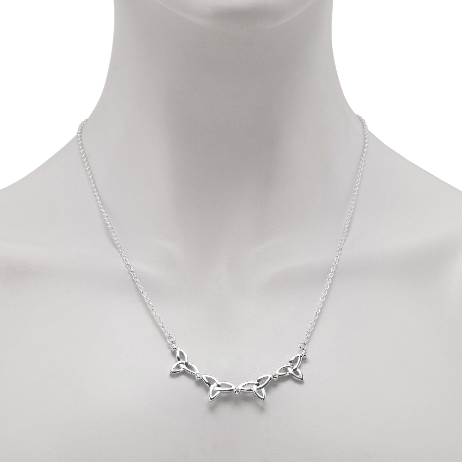 Keith Jack 2 in 1 Synergy Necklace in Sterling Silver with Diamonds