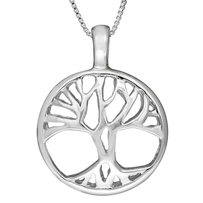 Tree of Life Necklace in Sterling Silver