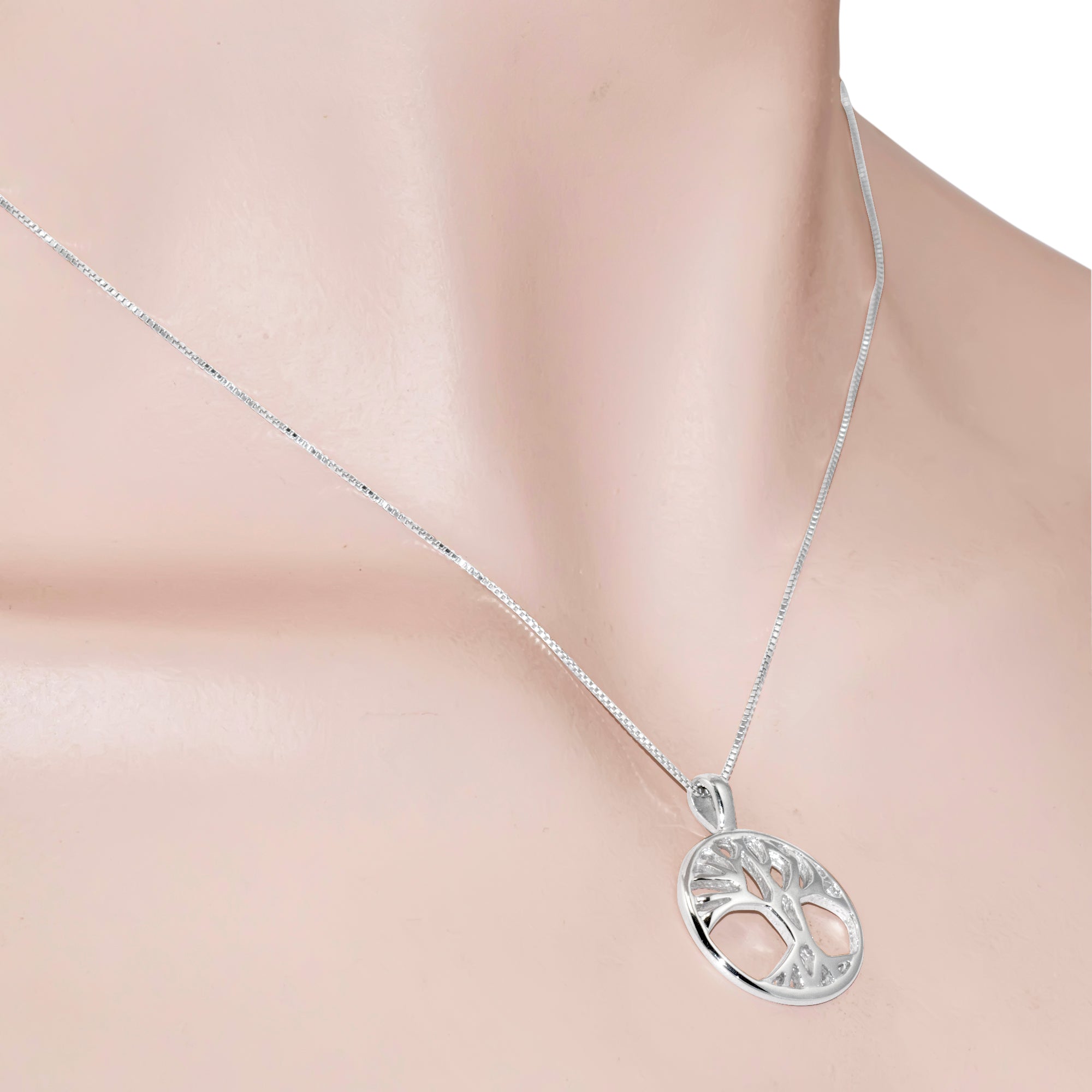 Tree of Life Necklace in Sterling Silver