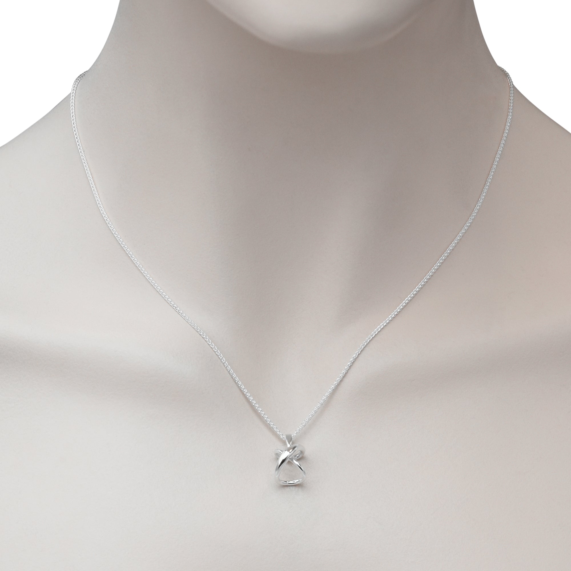 E.L. Designs Secret Heart Necklace in Sterling Silver