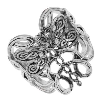 Keith Jack Dragonfly Ring in Sterling Silver (size 8)