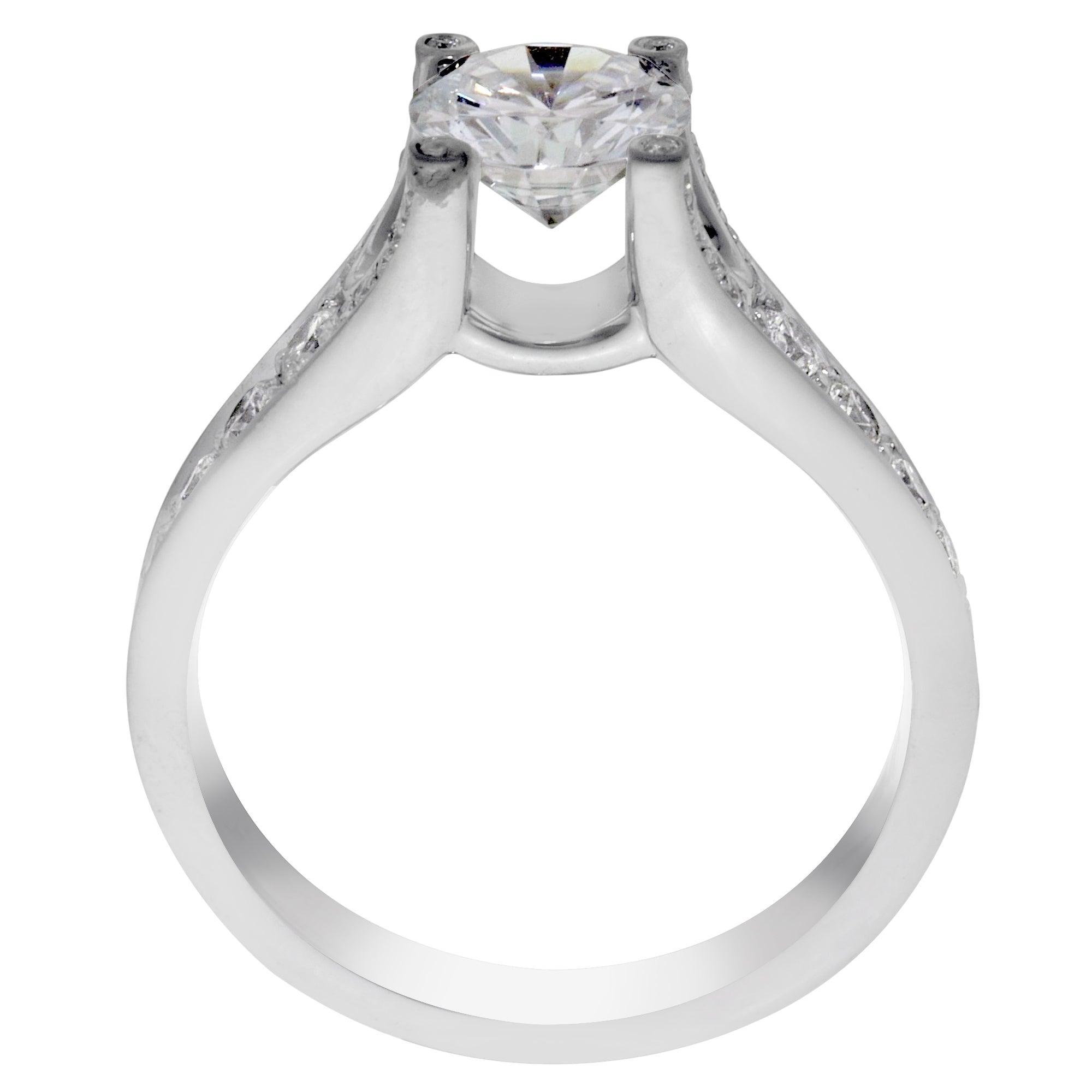 Michael M Diamond Setting in 18kt White Gold (5/8ct tw)