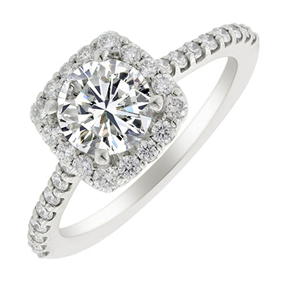 Ritani Diamond Setting in Platinum (1/2ct tw)
