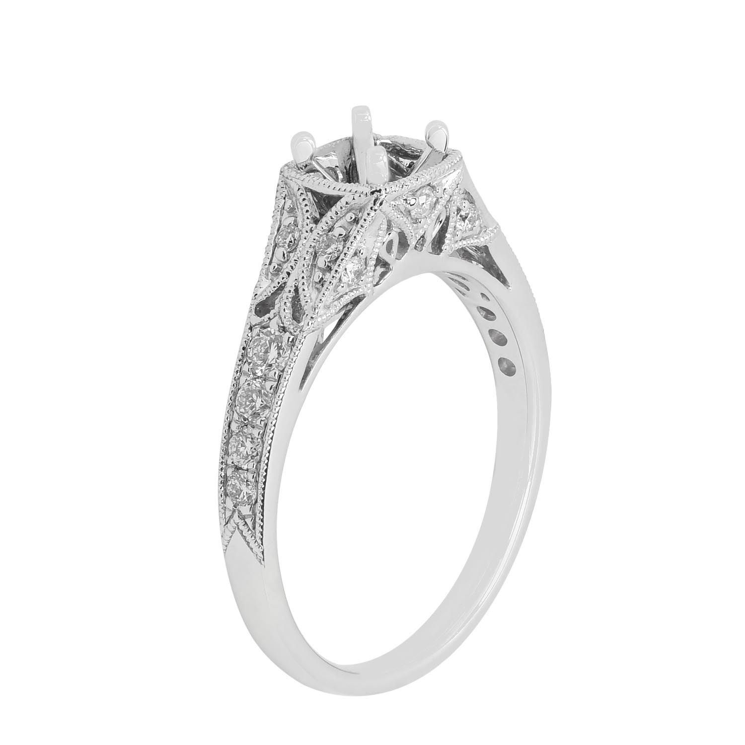 Daydream Diamond Setting in 14kt White Gold (1/3ct tw)