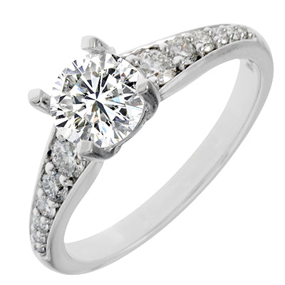 Daydream Diamond Setting in 14kt White Gold (1/3ct tw)