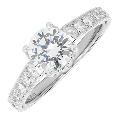 Daydream Diamond Setting in 14kt White Gold (1/2ct tw)