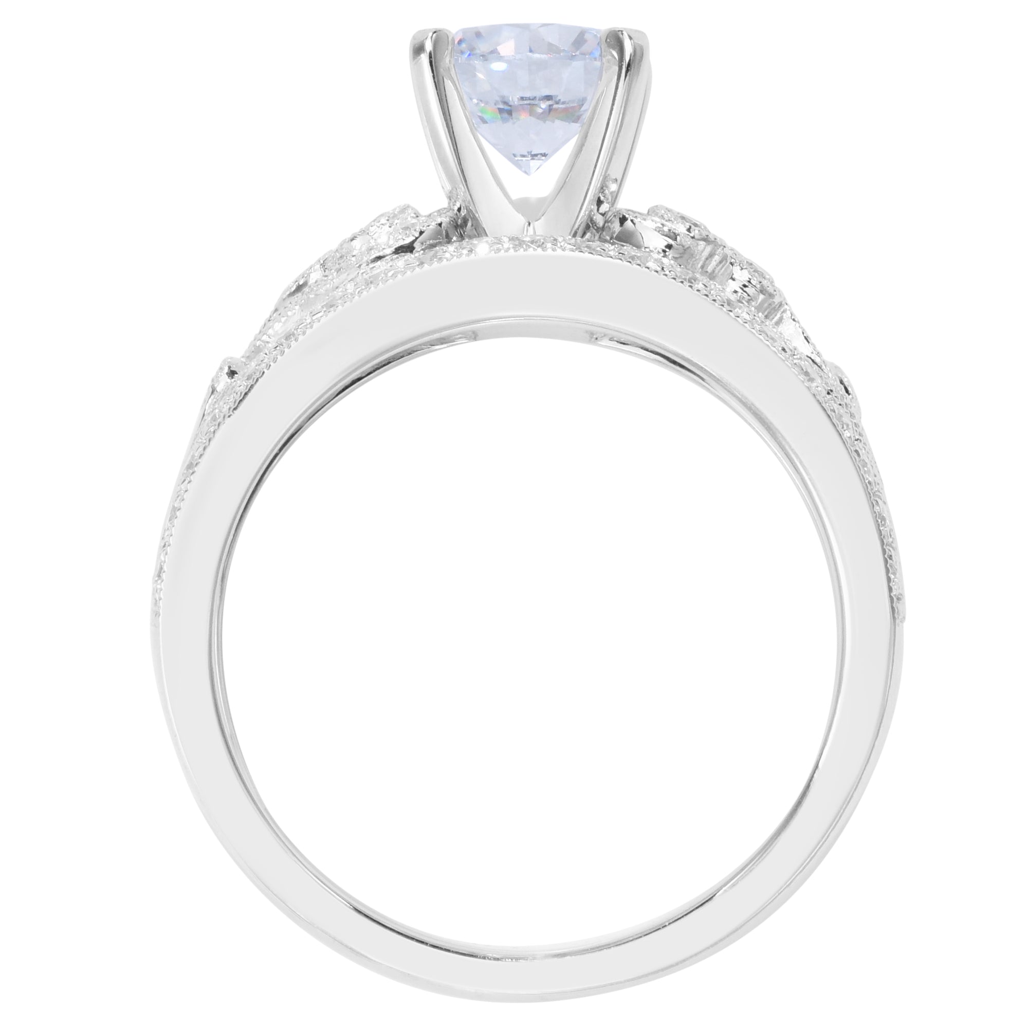 Daydream Diamond Engagement Ring Setting in 14kt White Gold (3/8ct tw)
