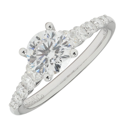 Gabriel Reed Diamond Engagement Ring Setting in 14kt White Gold (1/2ct tw)