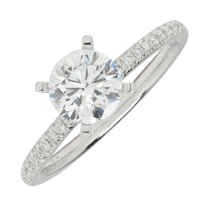 Gabriel Oyin Diamond Engagement Ring Setting in 14kt White Gold (1/5ct tw)