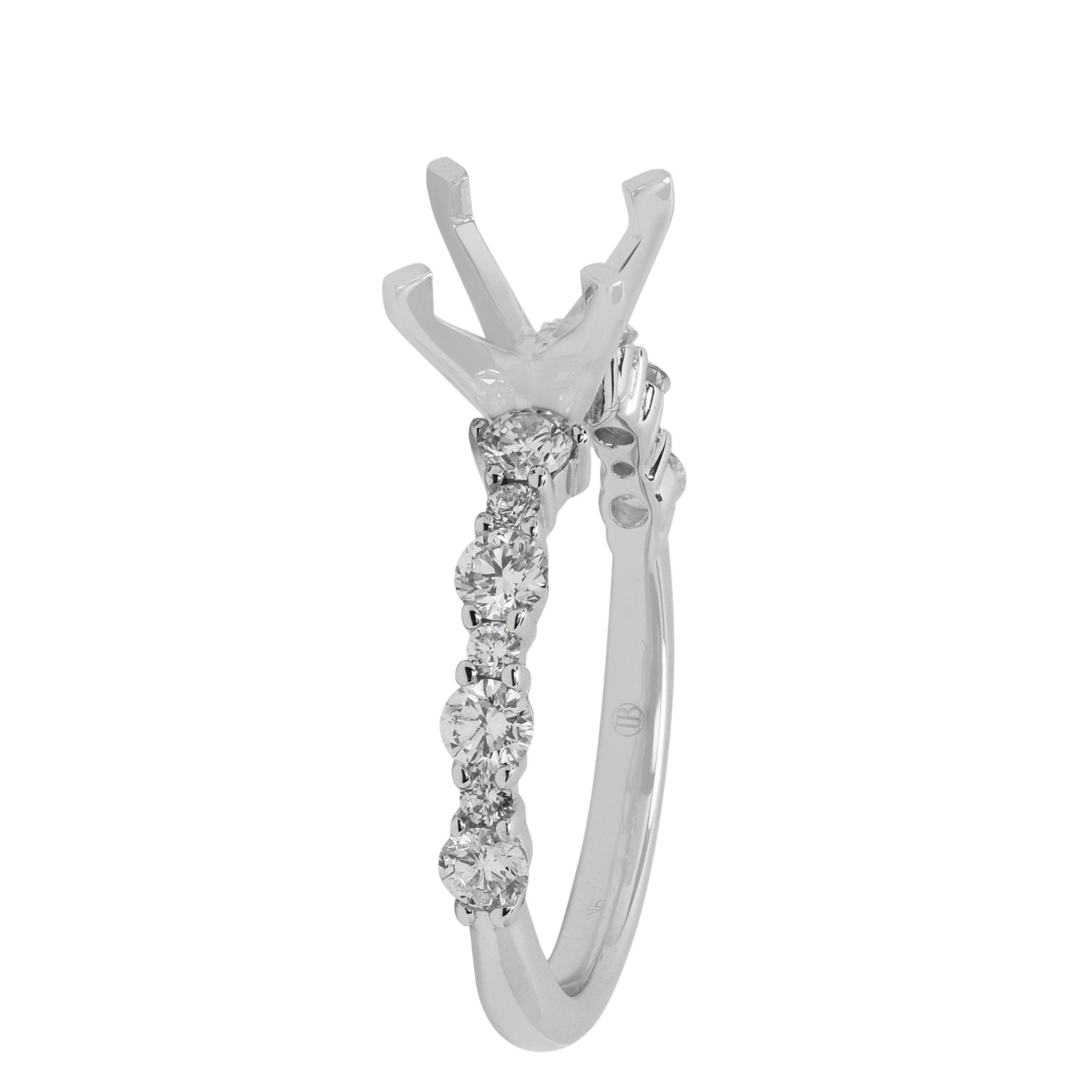 Daydream Diamond Engagement Setting in 14kt White Gold (5/8ct tw)