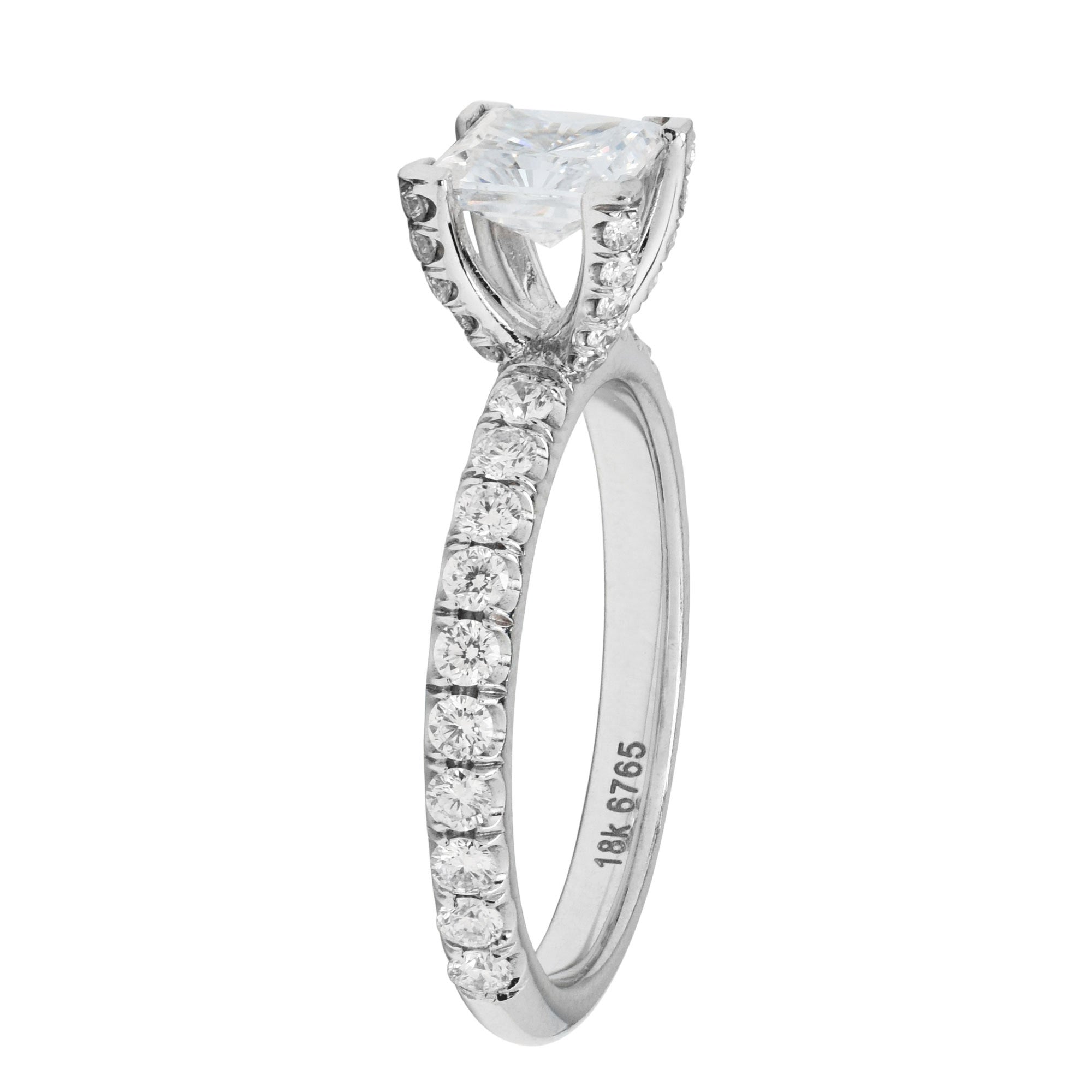 Diamond Setting in 18kt White Gold (5/8ct tw)
