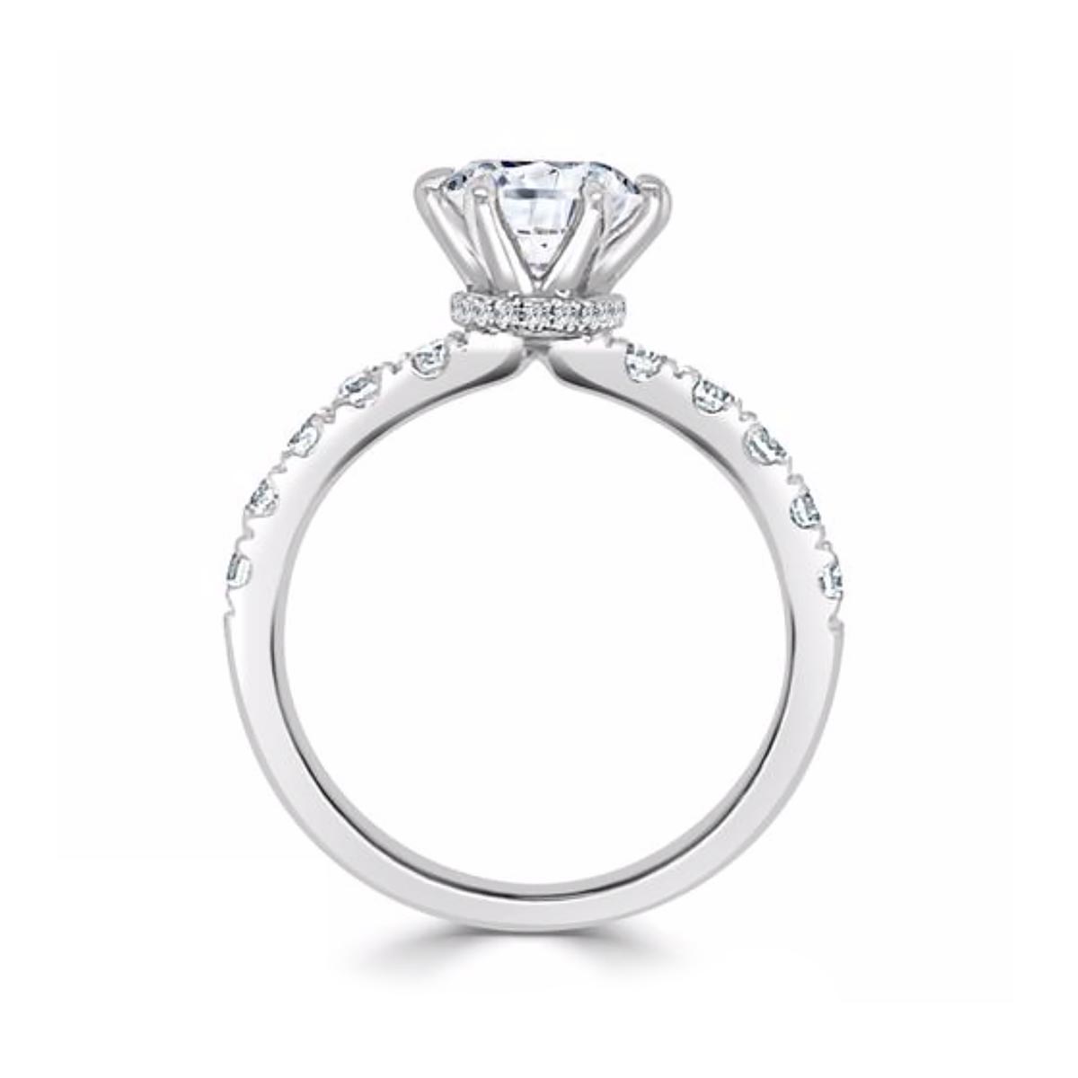 Daydream Diamond Setting in Platinum (1/3ct tw)
