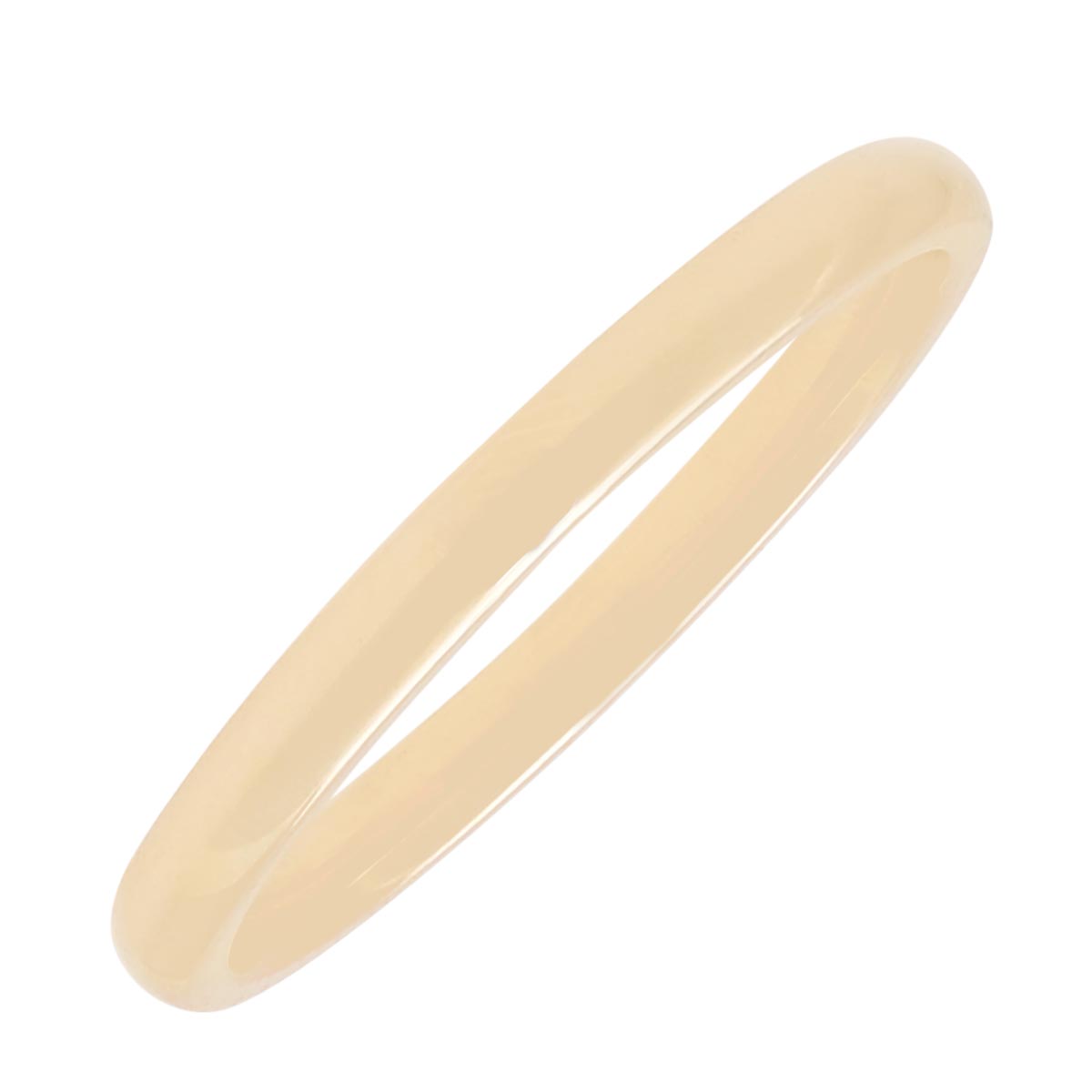 Low Dome Comfort Fit Wedding Band in 14kt Yellow Gold (2mm)