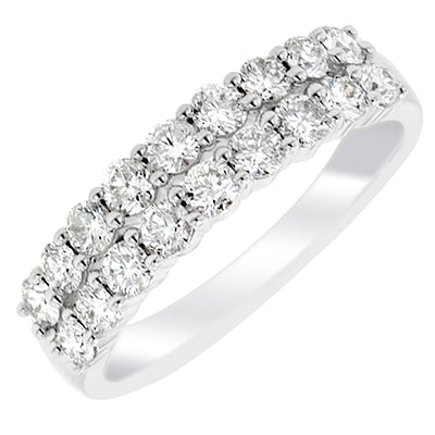 Diamond Wedding Band in 14kt White Gold (1ct tw)