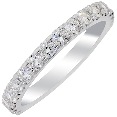 Daydream Diamond Wedding Band in 14kt White Gold (3/4ct tw)
