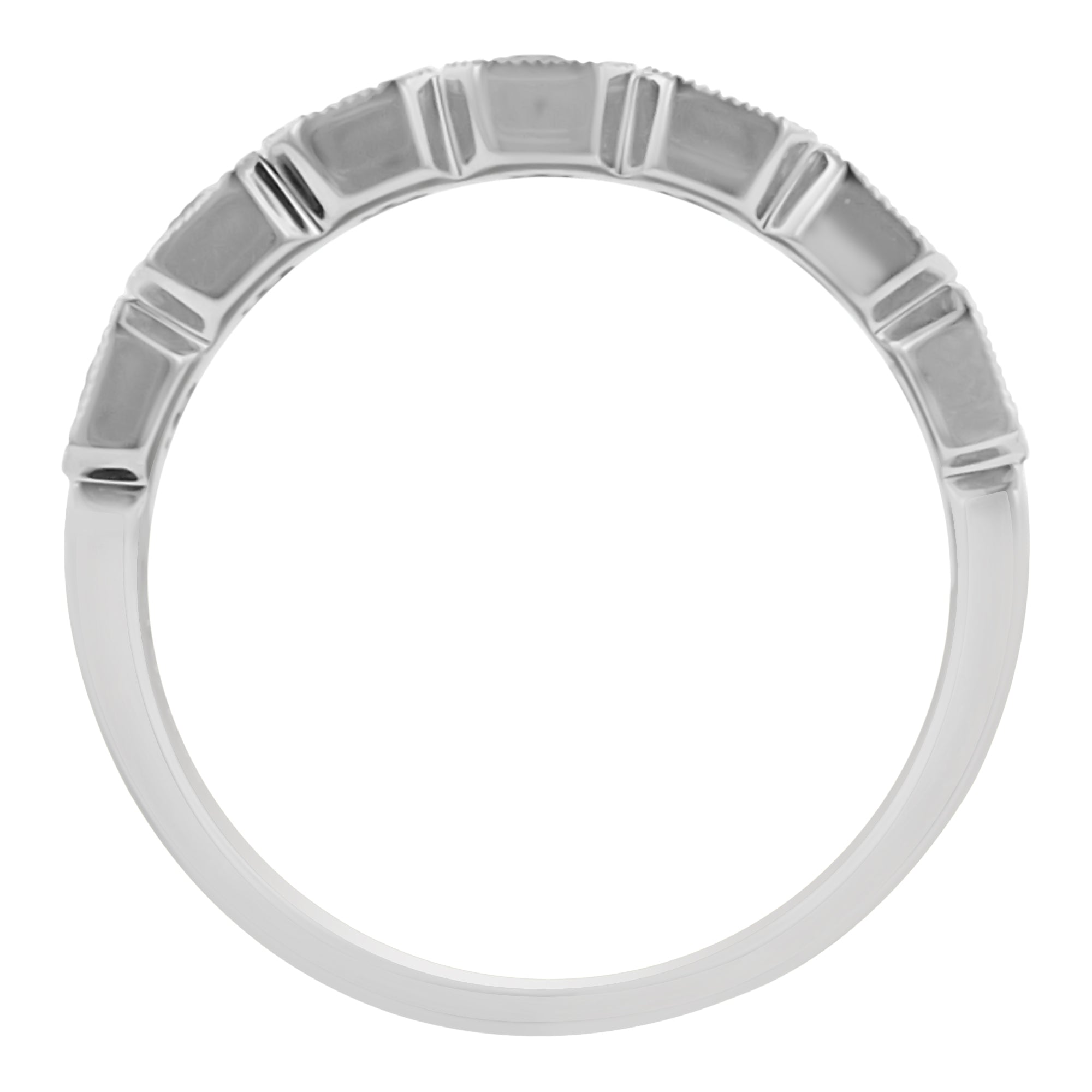 Diamond Wedding Band in 14kt White Gold (1/2ct tw)