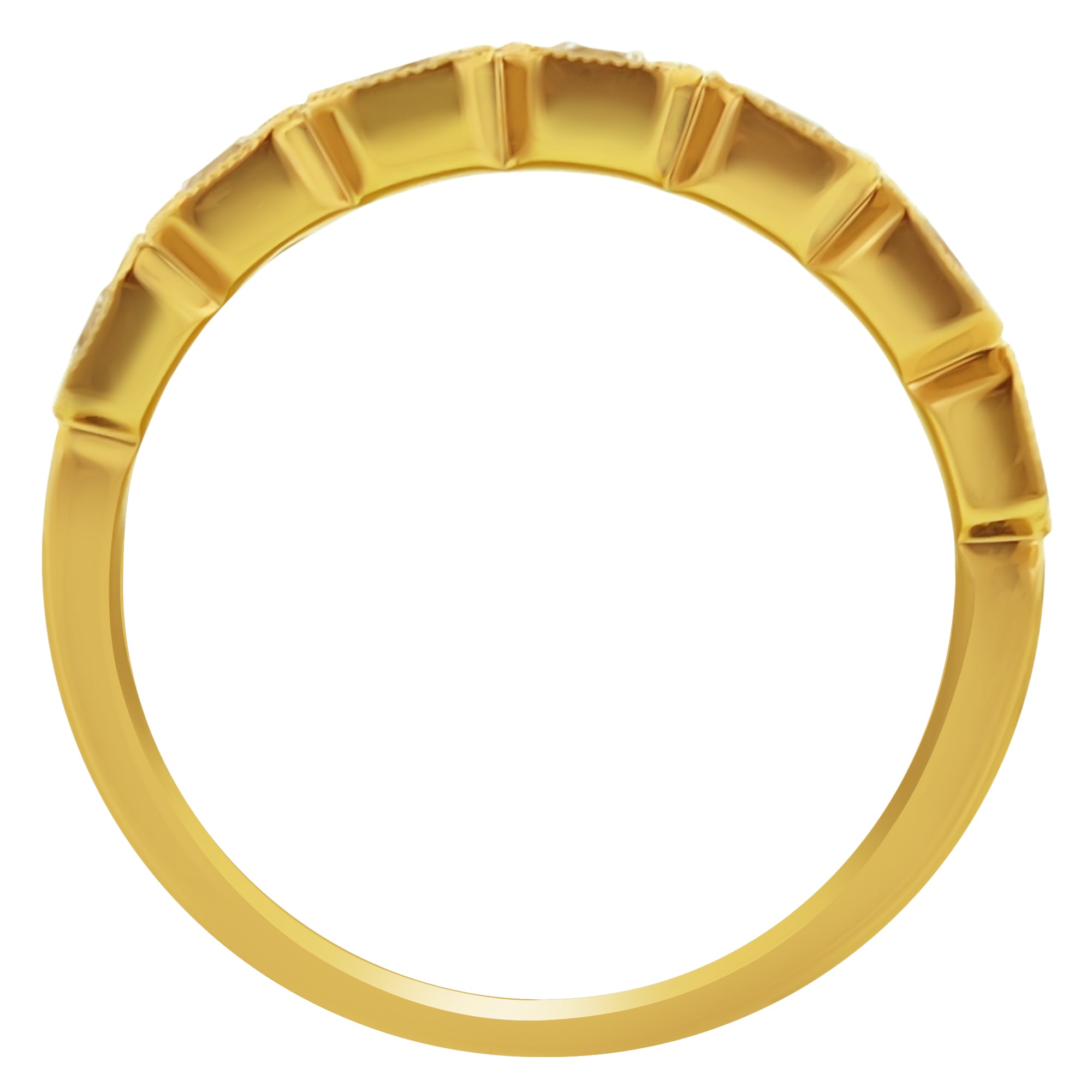 Diamond Wedding Band in 14kt Yellow Gold (1/2ct tw)