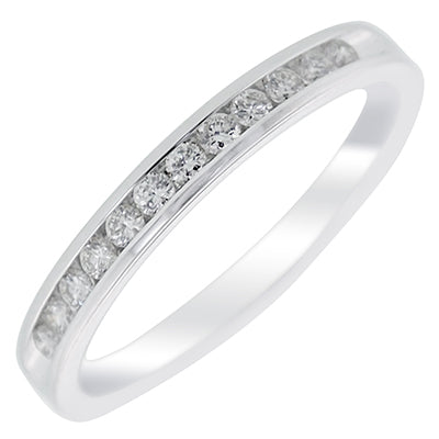 Northern Star Diamond Anniversary Band in 14kt White Gold (1/5ct tw)