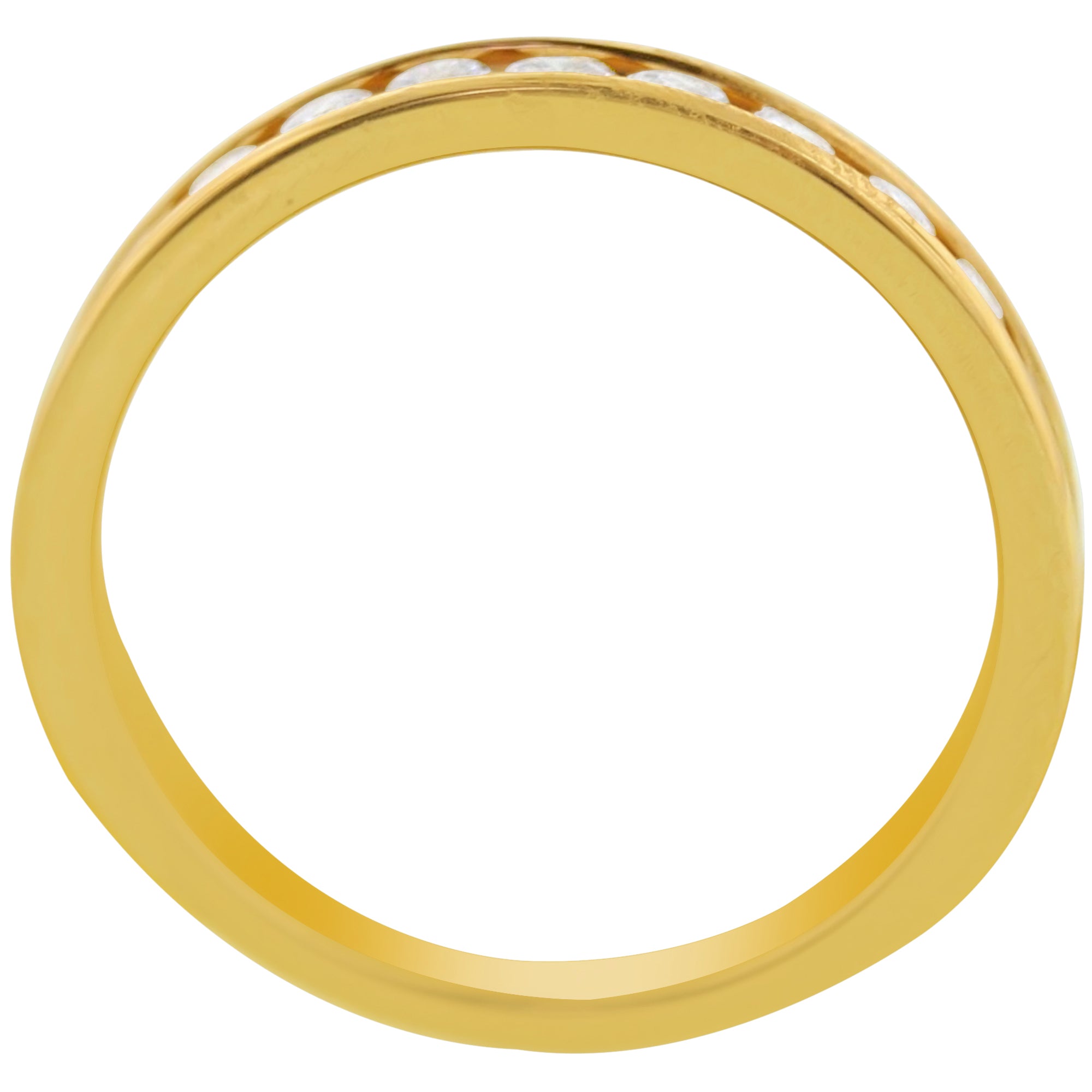 Northern Star Diamond Anniversary Band in 14kt Yellow Gold (1/2ct tw)