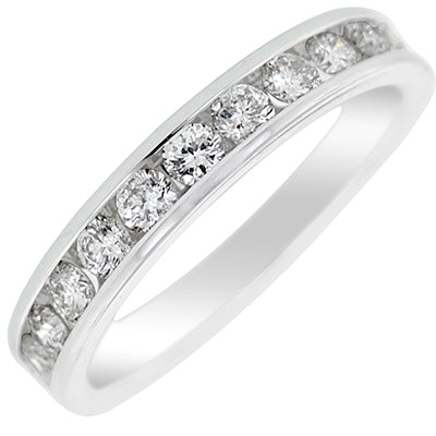 Northern Star Diamond Anniversary Band in 14kt White Gold (3/4ct tw)