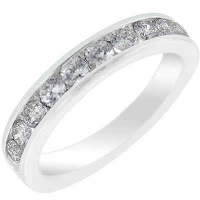 Northern Star Diamond Anniversary Band in 14kt White Gold (1ct tw)