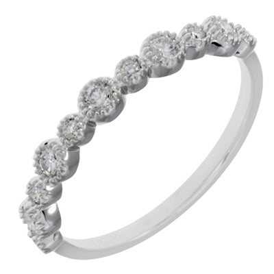 Timeless Designs Diamond Wedding Band in 14kt White Gold (1/3ct tw)