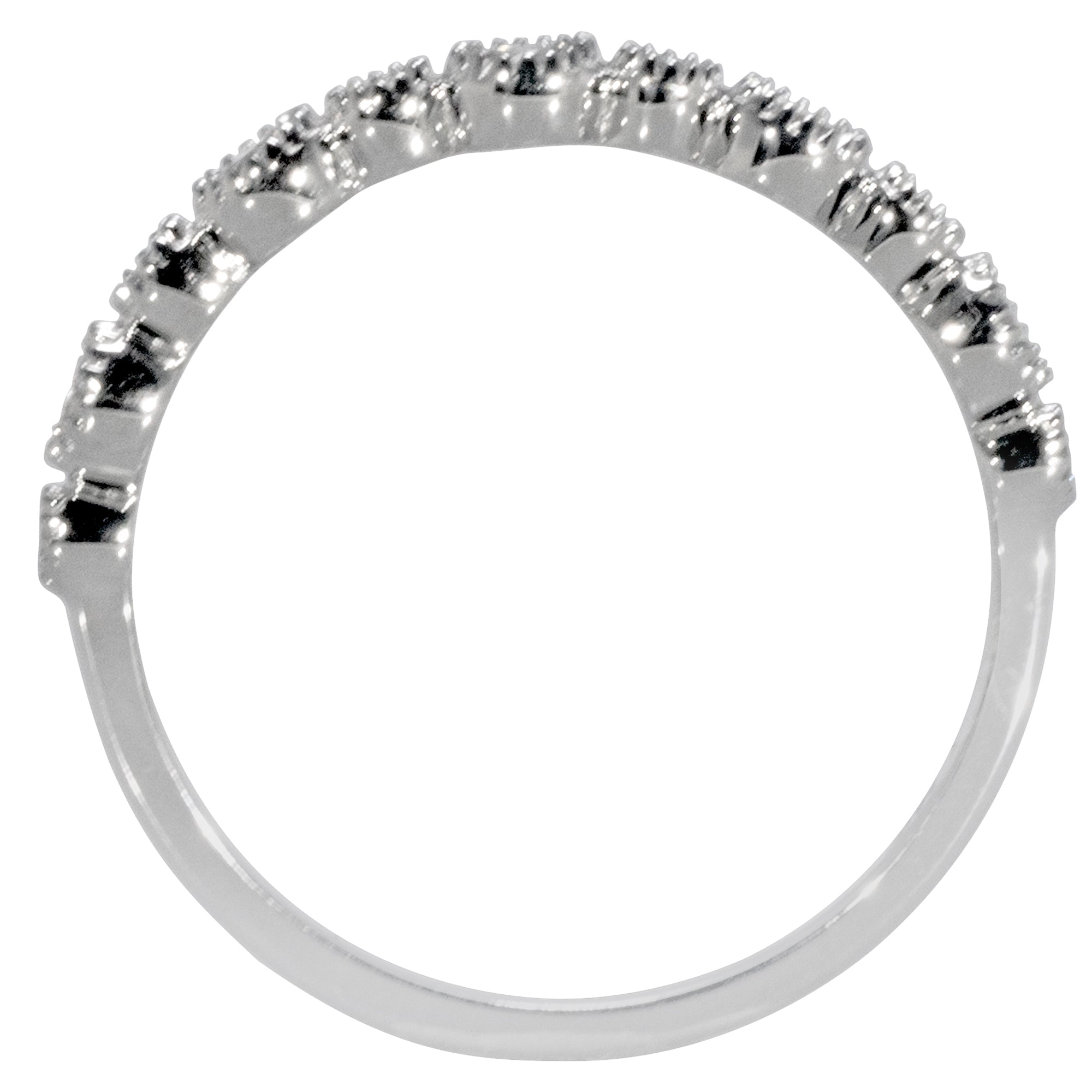 Timeless Designs Diamond Wedding Band in 14kt White Gold (1/3ct tw)