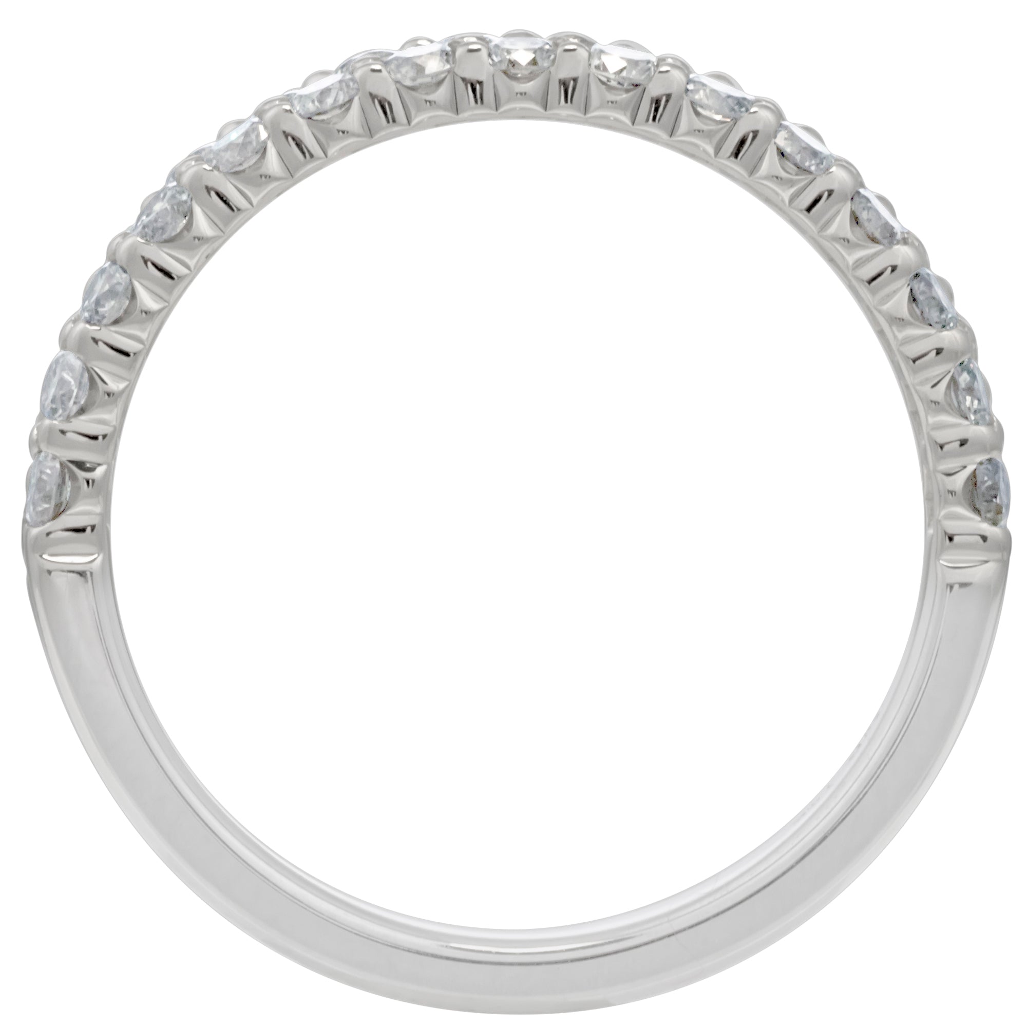 Diamond Two Row Band in 14kt White Gold (7/8ct tw)